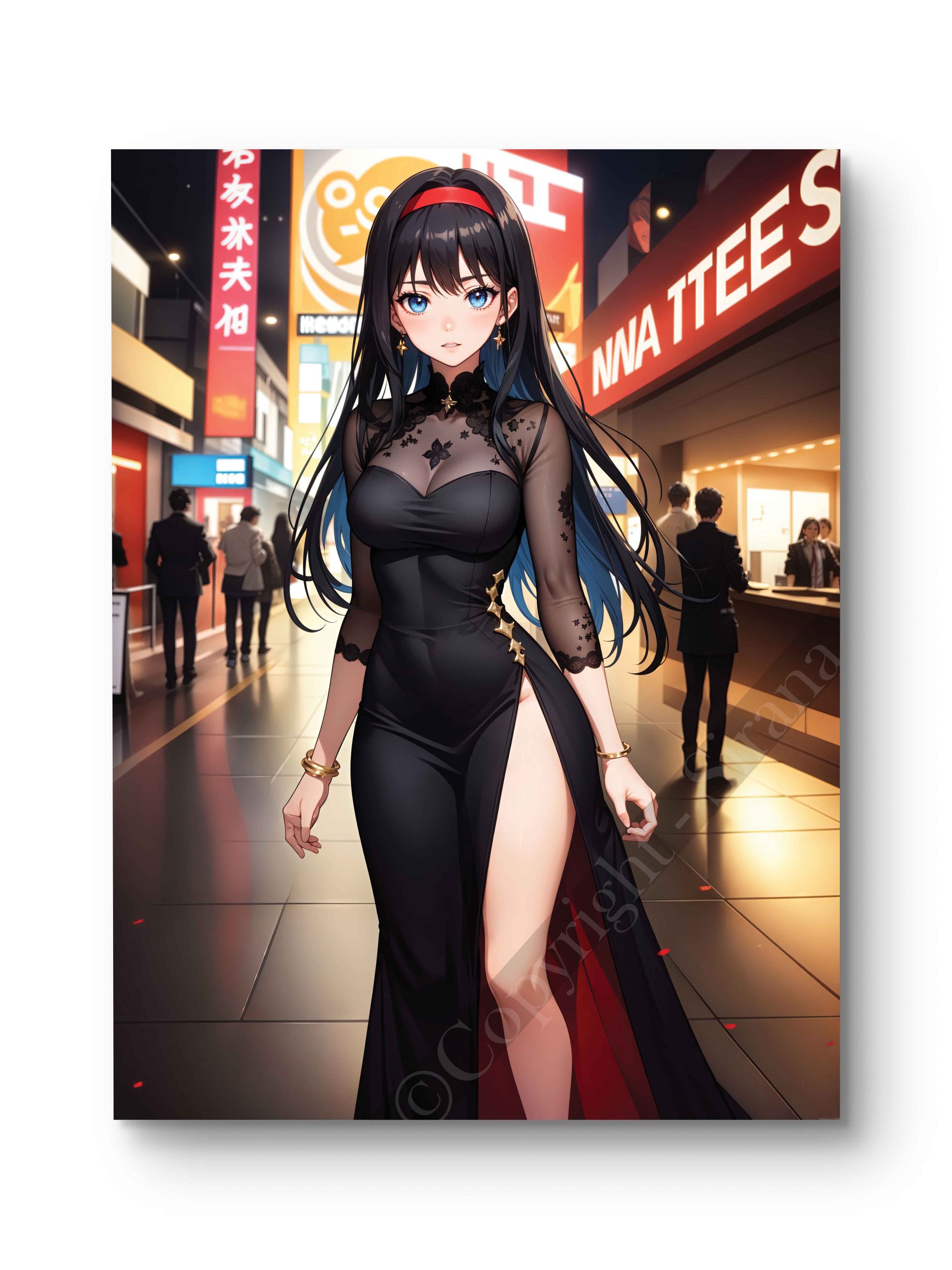Tableau Anime - Iris