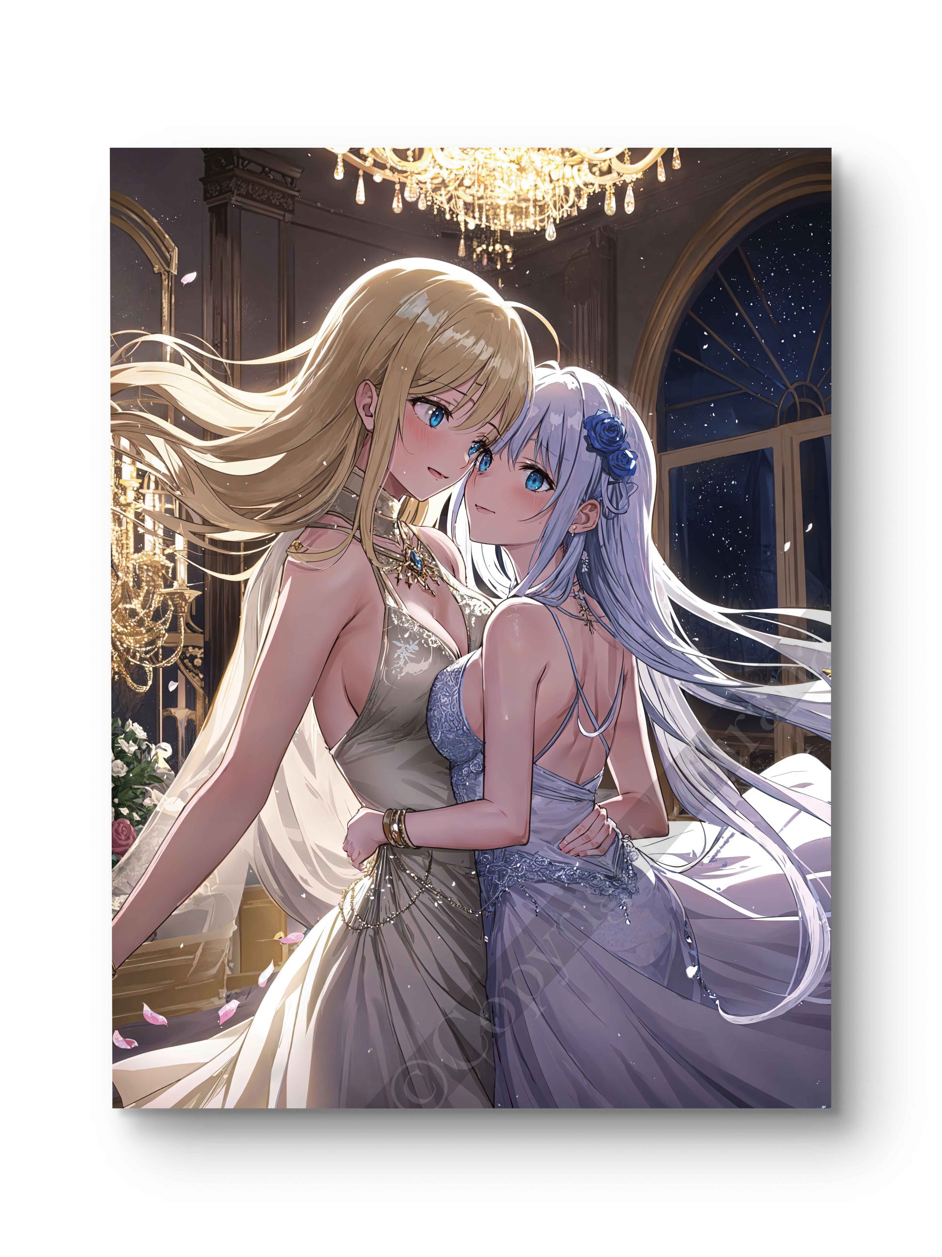 Tableau Anime - Luna & Aurora