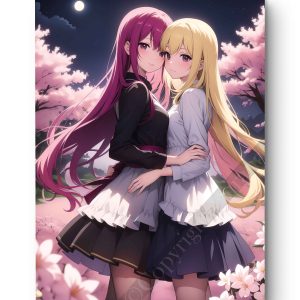 Tableau Anime - Hanae & Midori