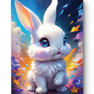 Tableau Bébé lapin