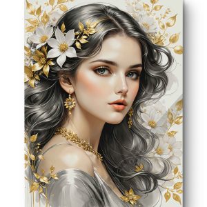 Tableau Élégance Florale - Adriana