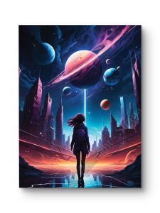 Tableau Voyageuse des Étoiles