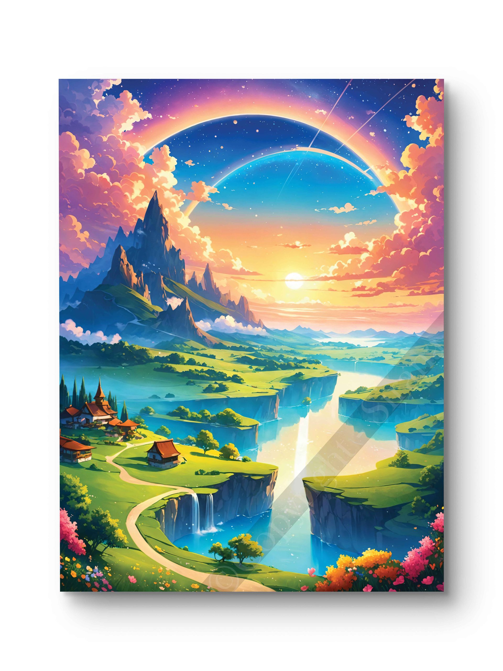 Tableau Rêve arc-en-ciel