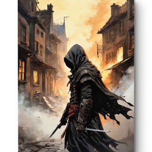 Tableau Marcheur Sombre