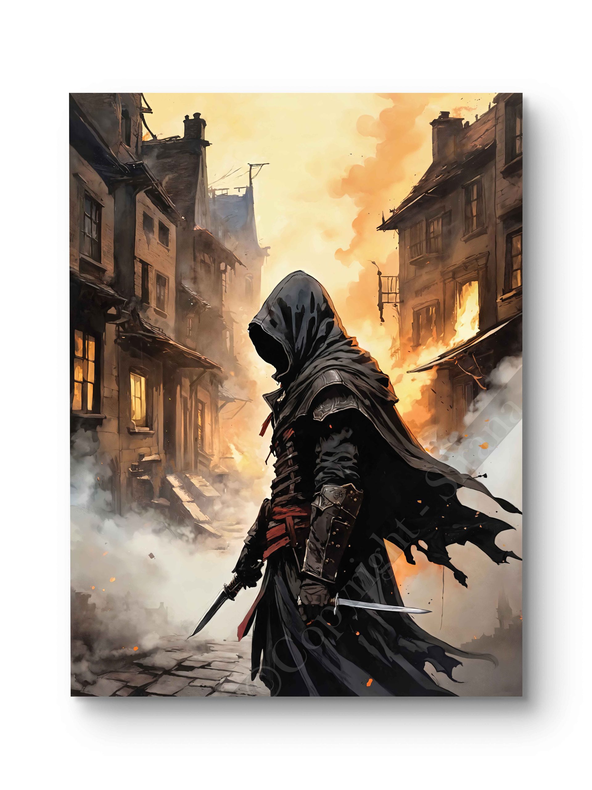Tableau Marcheur Sombre
