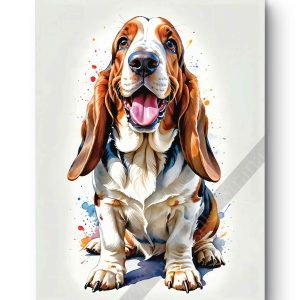 Tableau Basset Hound