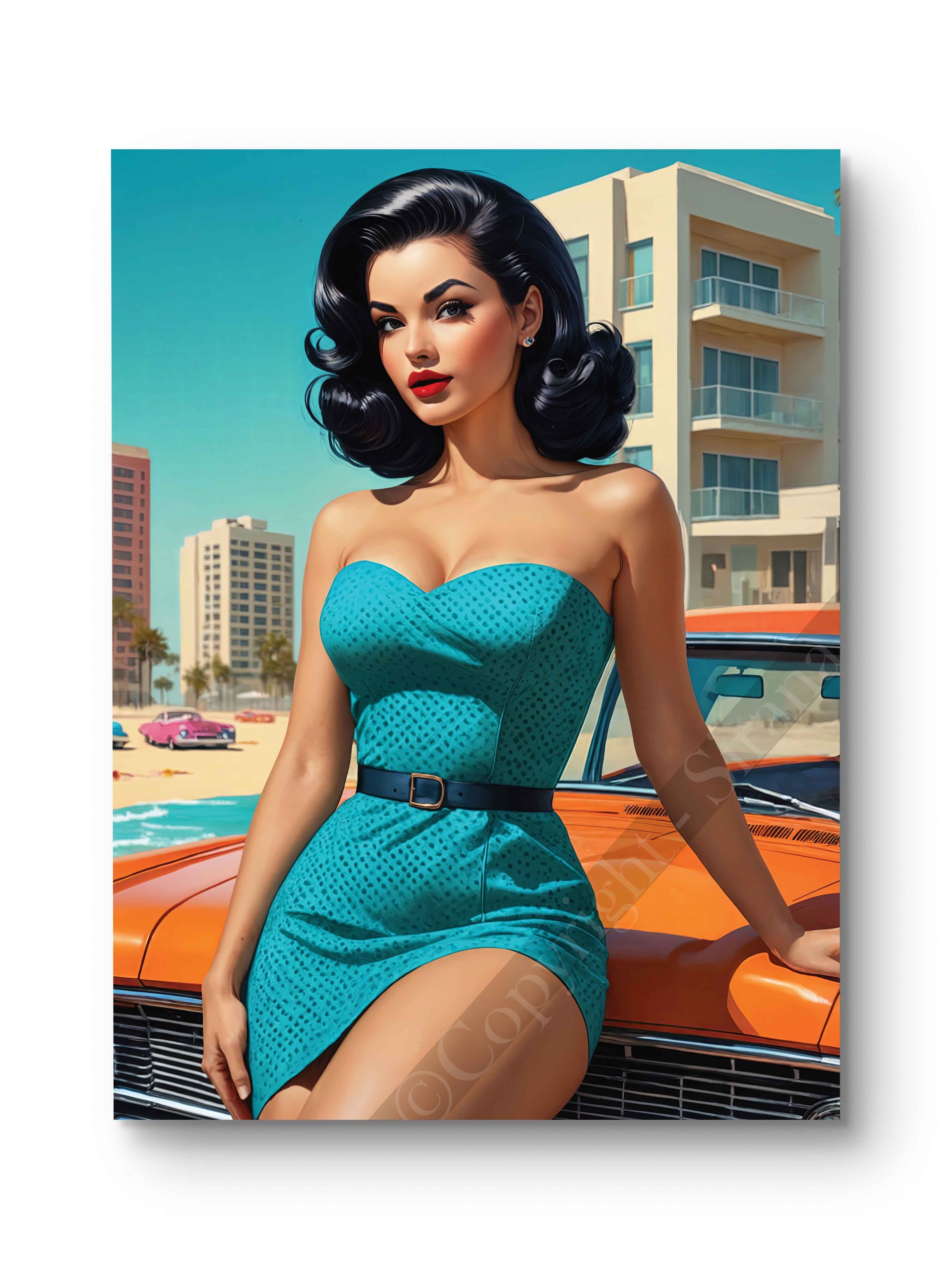 Tableau Pin Up - Marylin