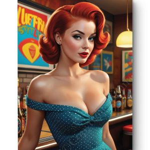 Tableau Pin Up - Annabelle