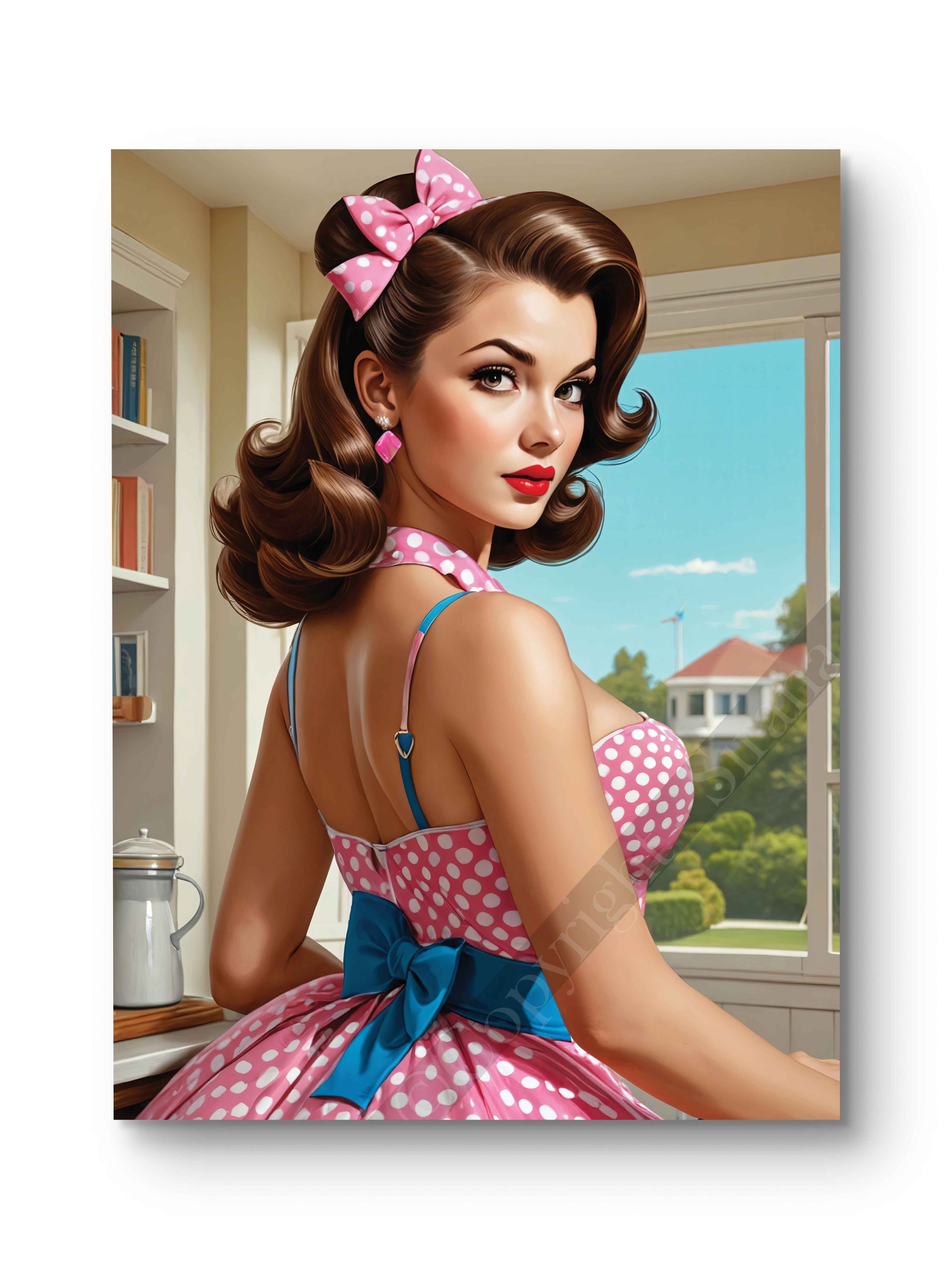 Tableau Pin Up - Lucille