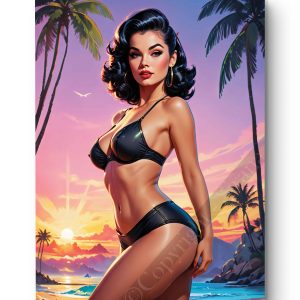 Tableau Pin Up – Brenda