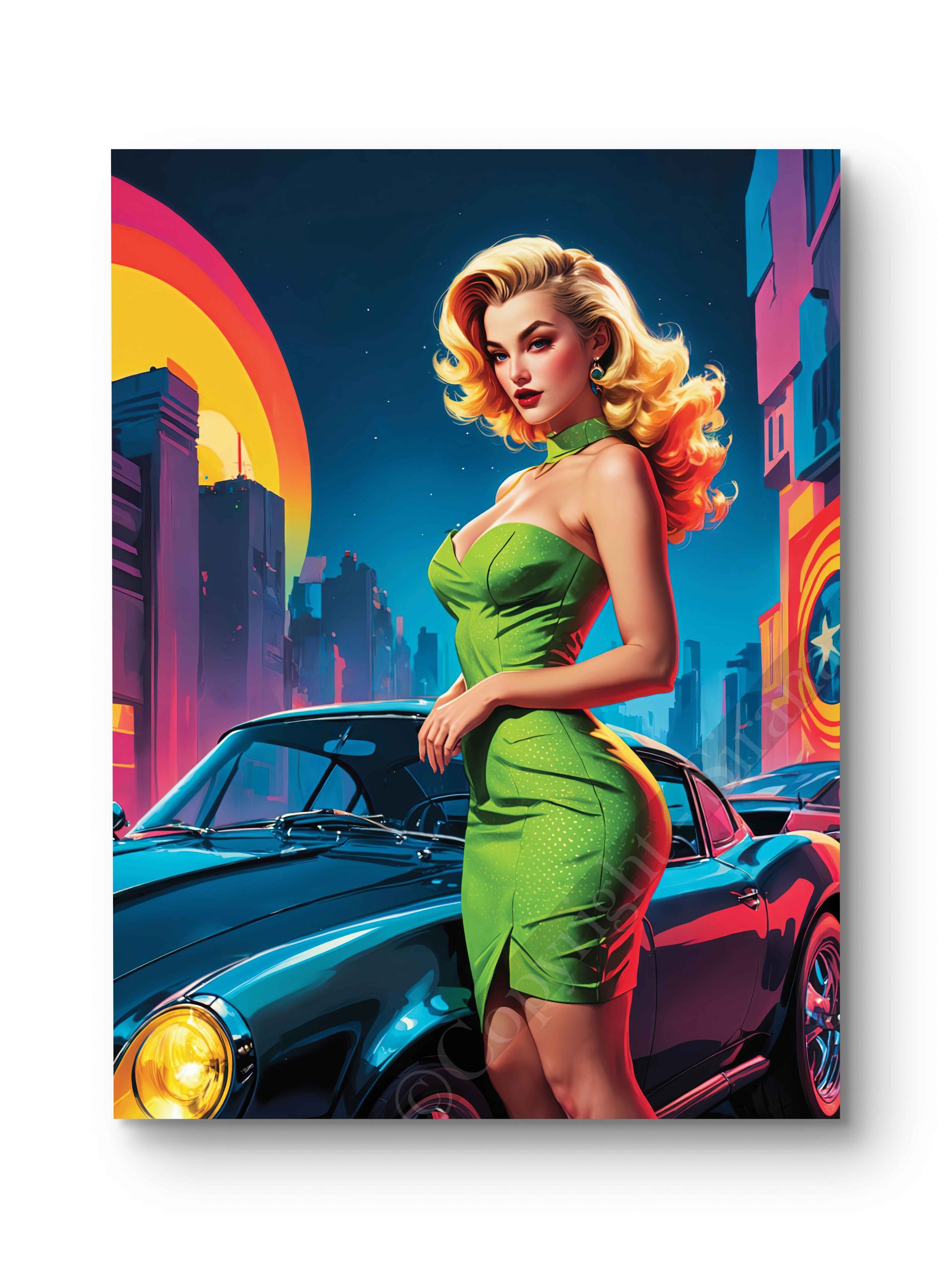 Tableau Pin Up - Sadie