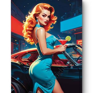 Tableau Pin Up - Lucinda