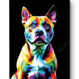 Tableau American Staffordshire Terrier