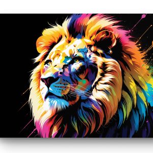 Tableau Lion