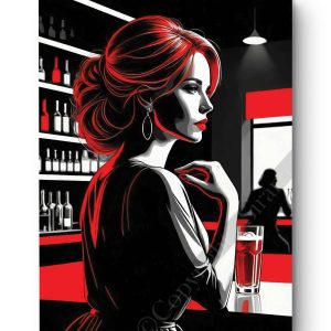 Tableau Solitude au Bar