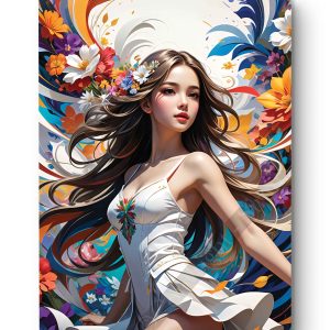 Tableau Danse avec les Pétales