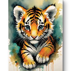 Tableau Bébé tigre