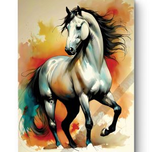 Tableau Cheval banc