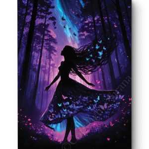 Tableau Danse des Papillons Nocturnes